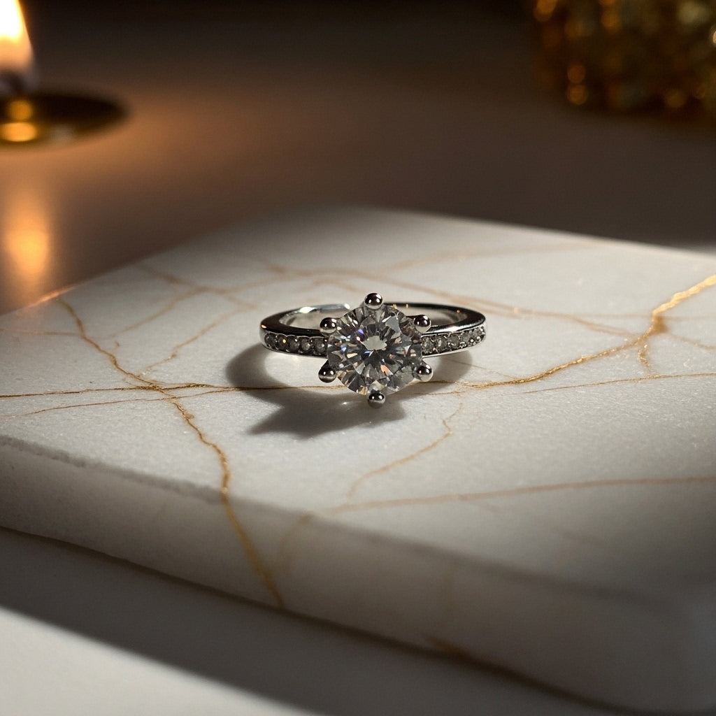 Classic Solitaire Engagement Ring