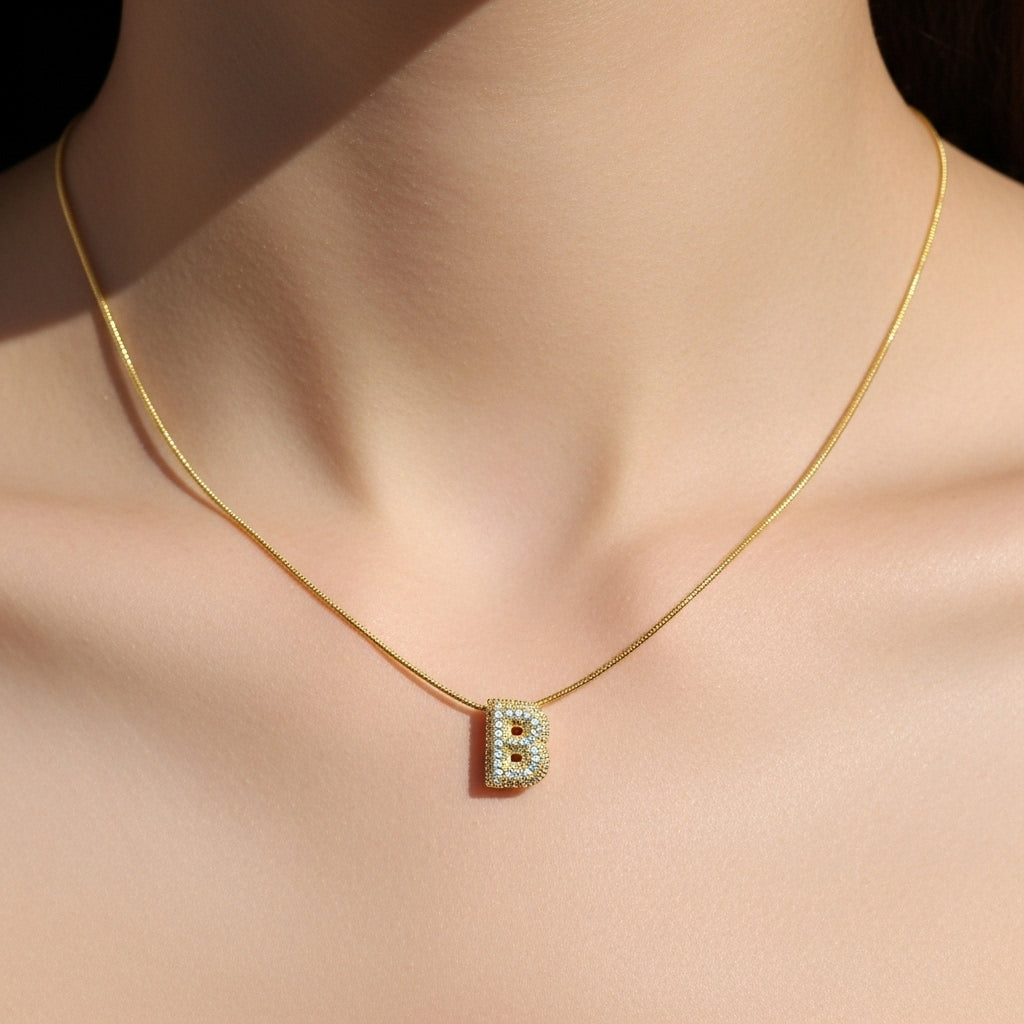 B — Alphabet Necklace