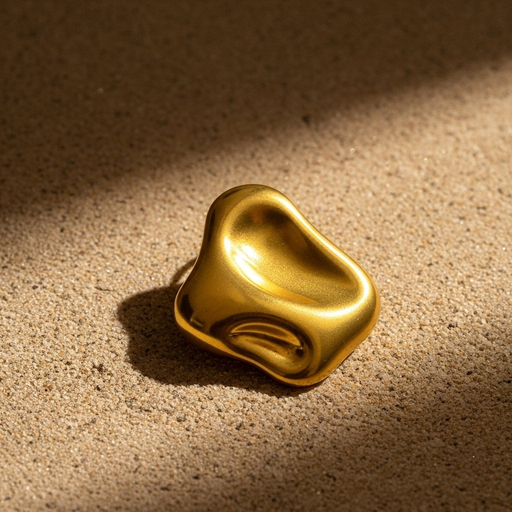 Molten Wave Earrings