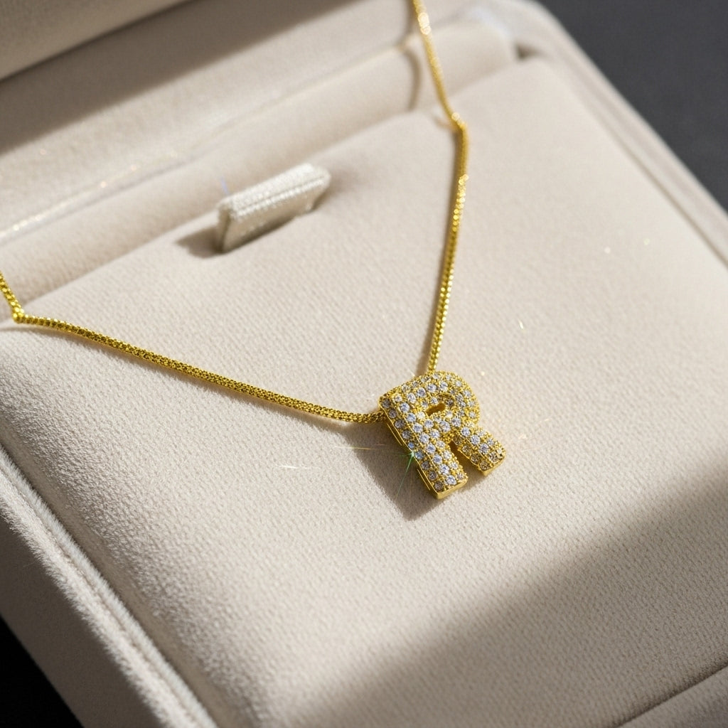 R — Alphabet Necklace