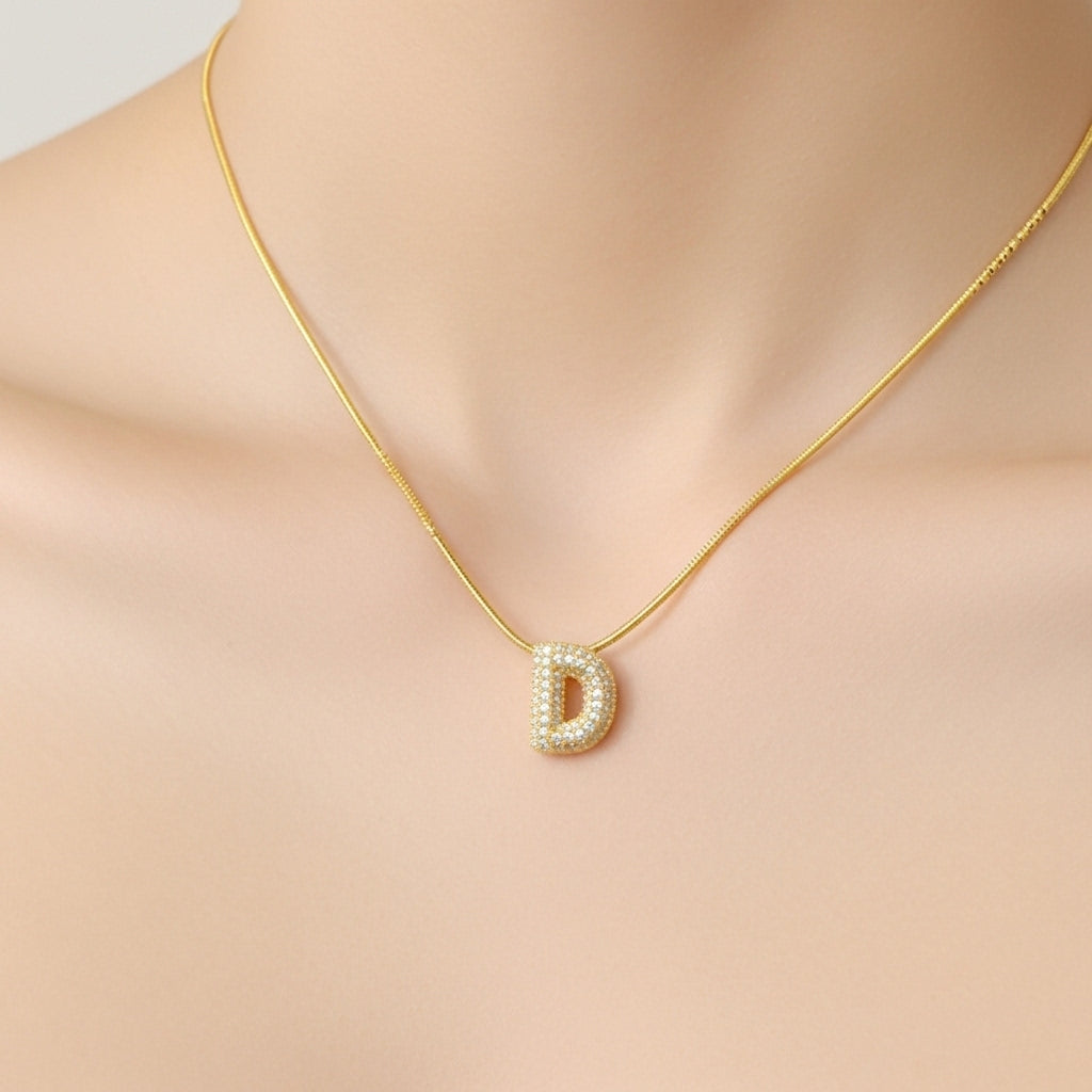 D — Alphabet Necklace