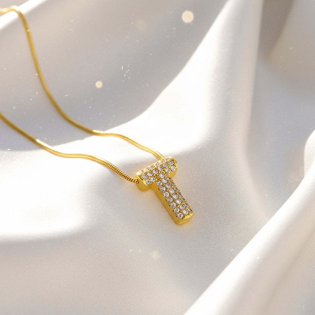 T — Alphabet Necklace