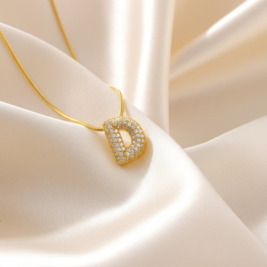 D — Alphabet Necklace