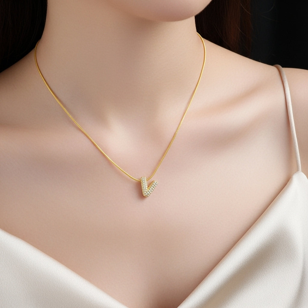 V — Alphabet Necklace