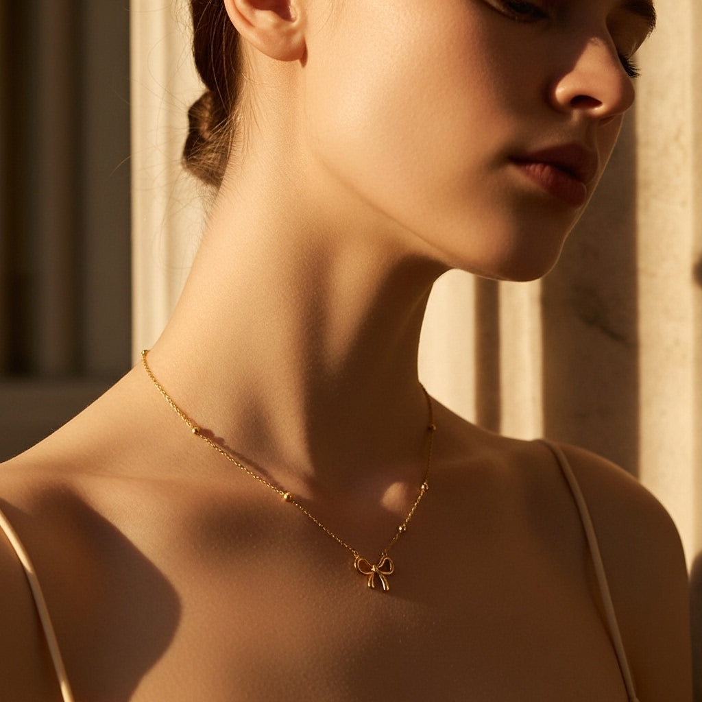 Bow Knot Necklace