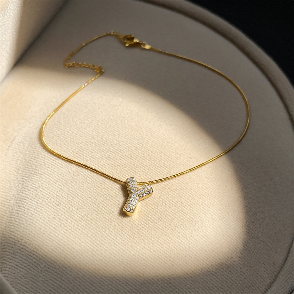 Y — Alphabet Necklace