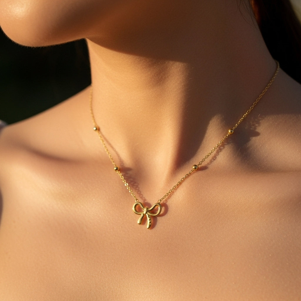 Bow Knot Necklace