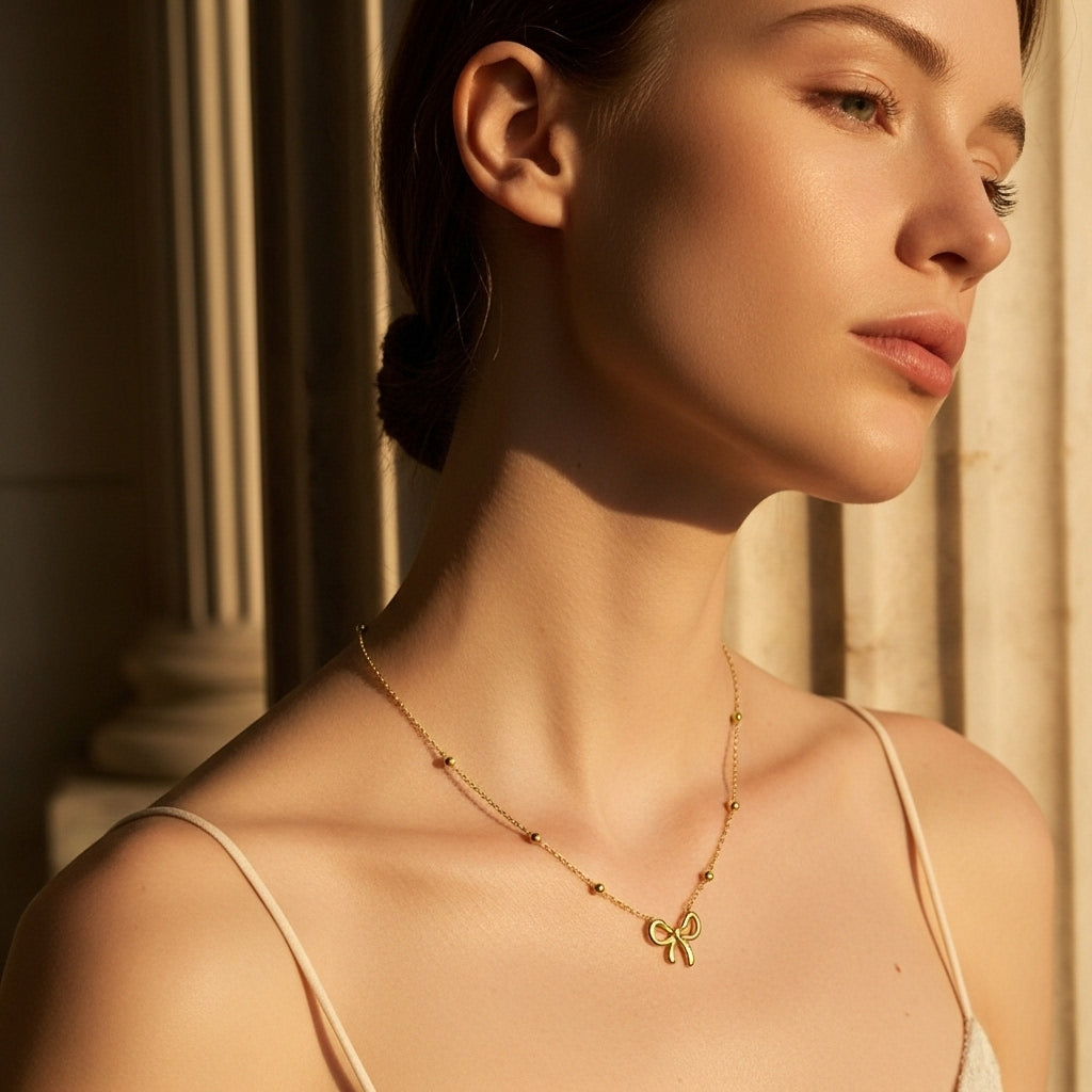 Bow Knot Necklace