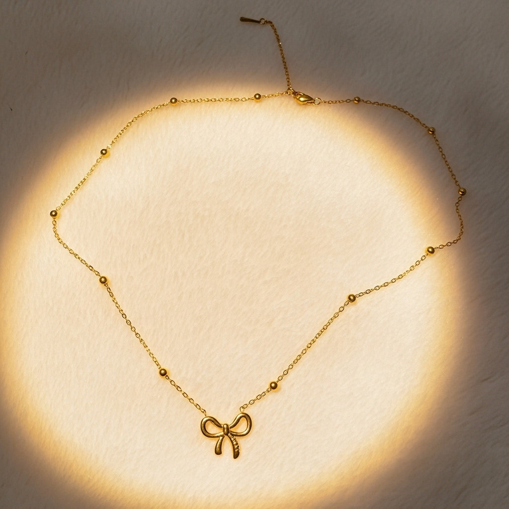 Bow Knot Necklace