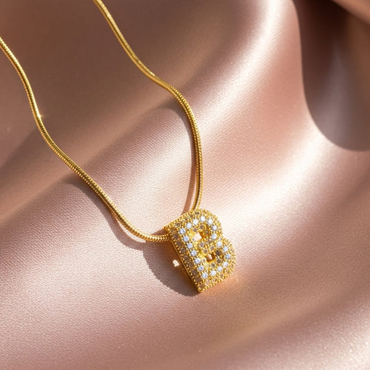 B — Alphabet Necklace