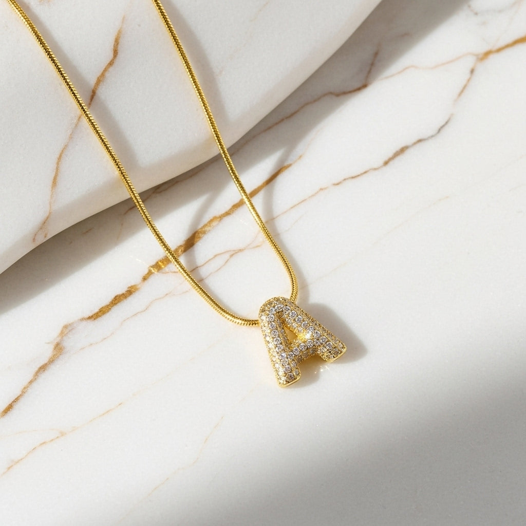 A — Alphabet Necklace