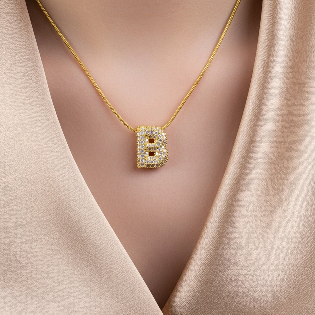 B — Alphabet Necklace