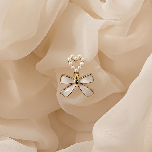 Tassel Heart Earring