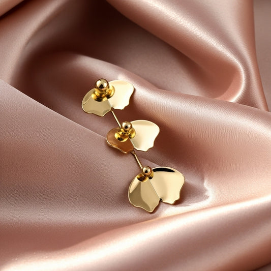 Ginkgo Cascade Earrings