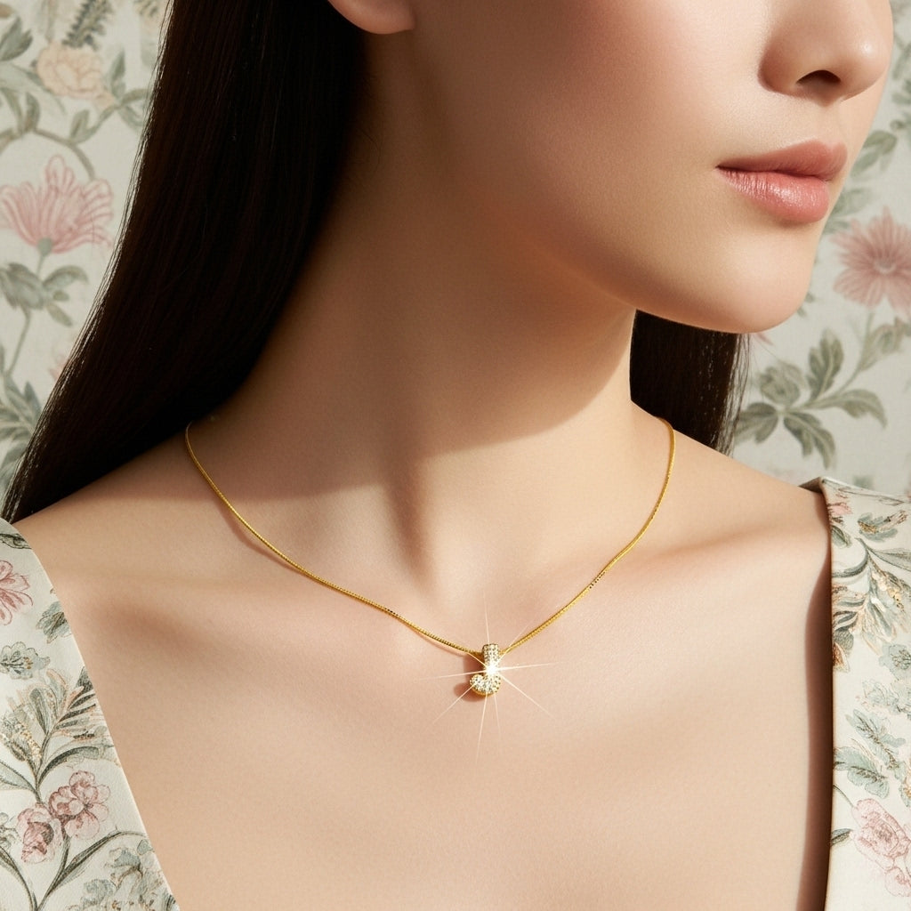 J — Alphabet Necklace