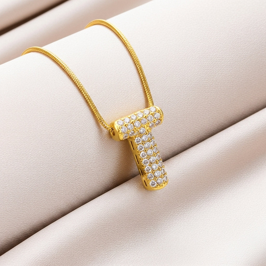 T — Alphabet Necklace