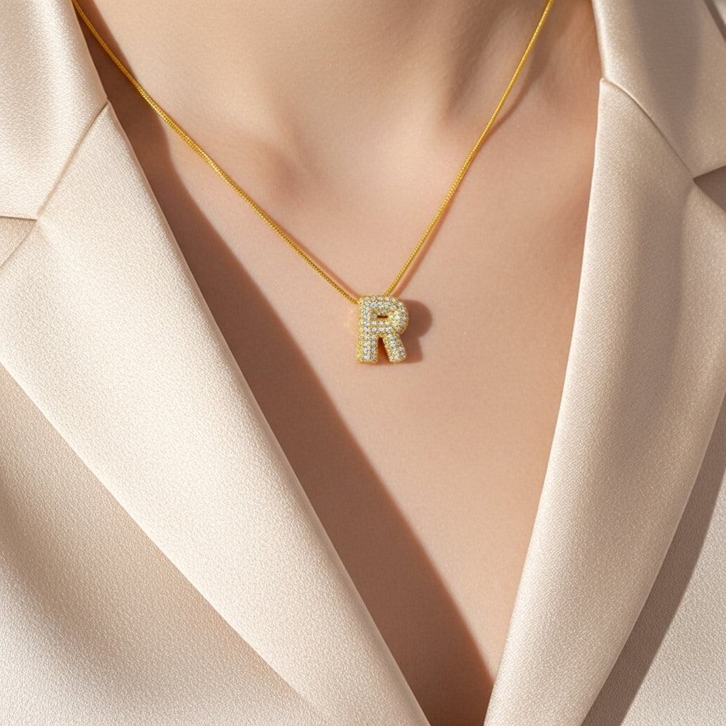 R — Alphabet Necklace