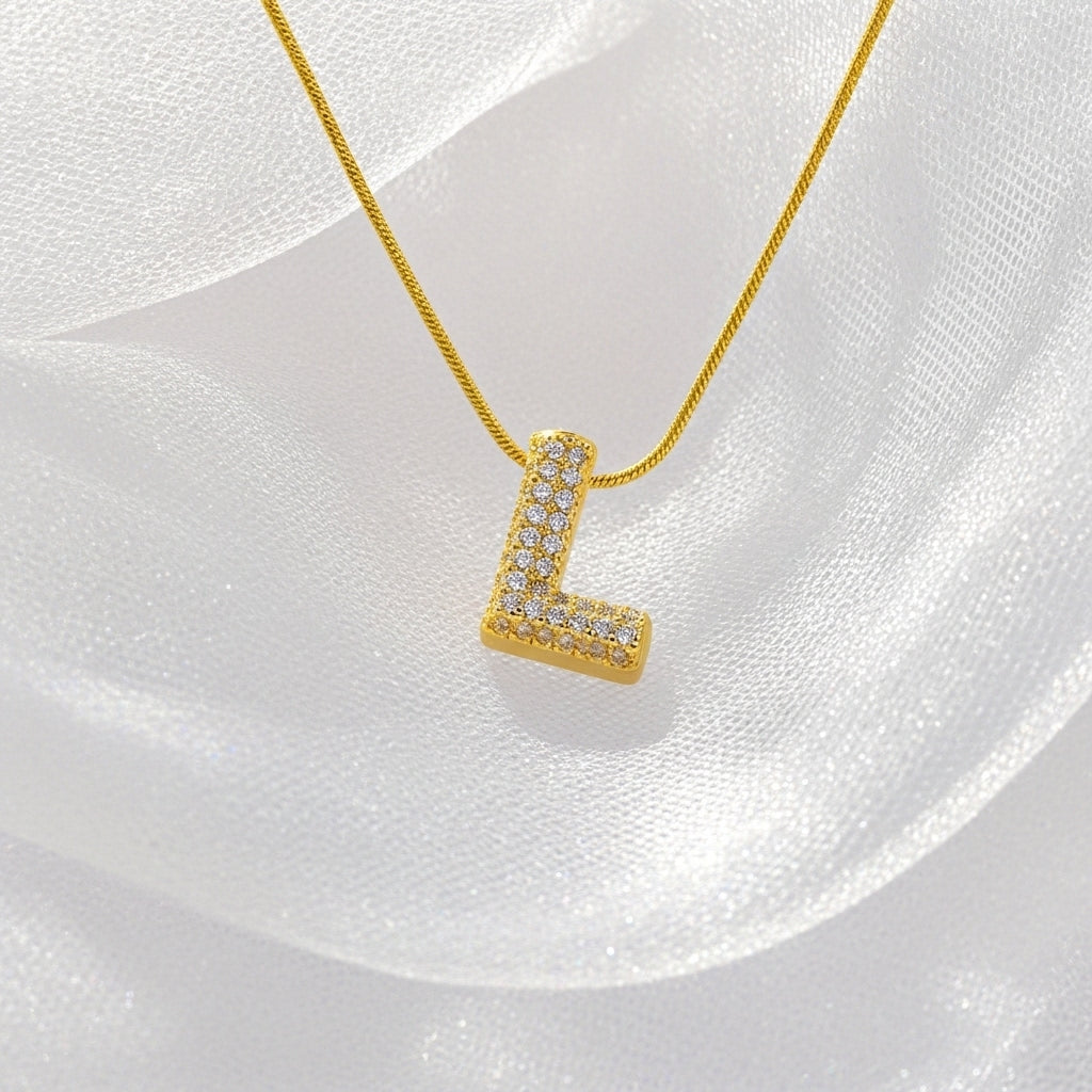 L — Alphabet Necklace