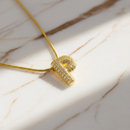 P — Alphabet Necklace