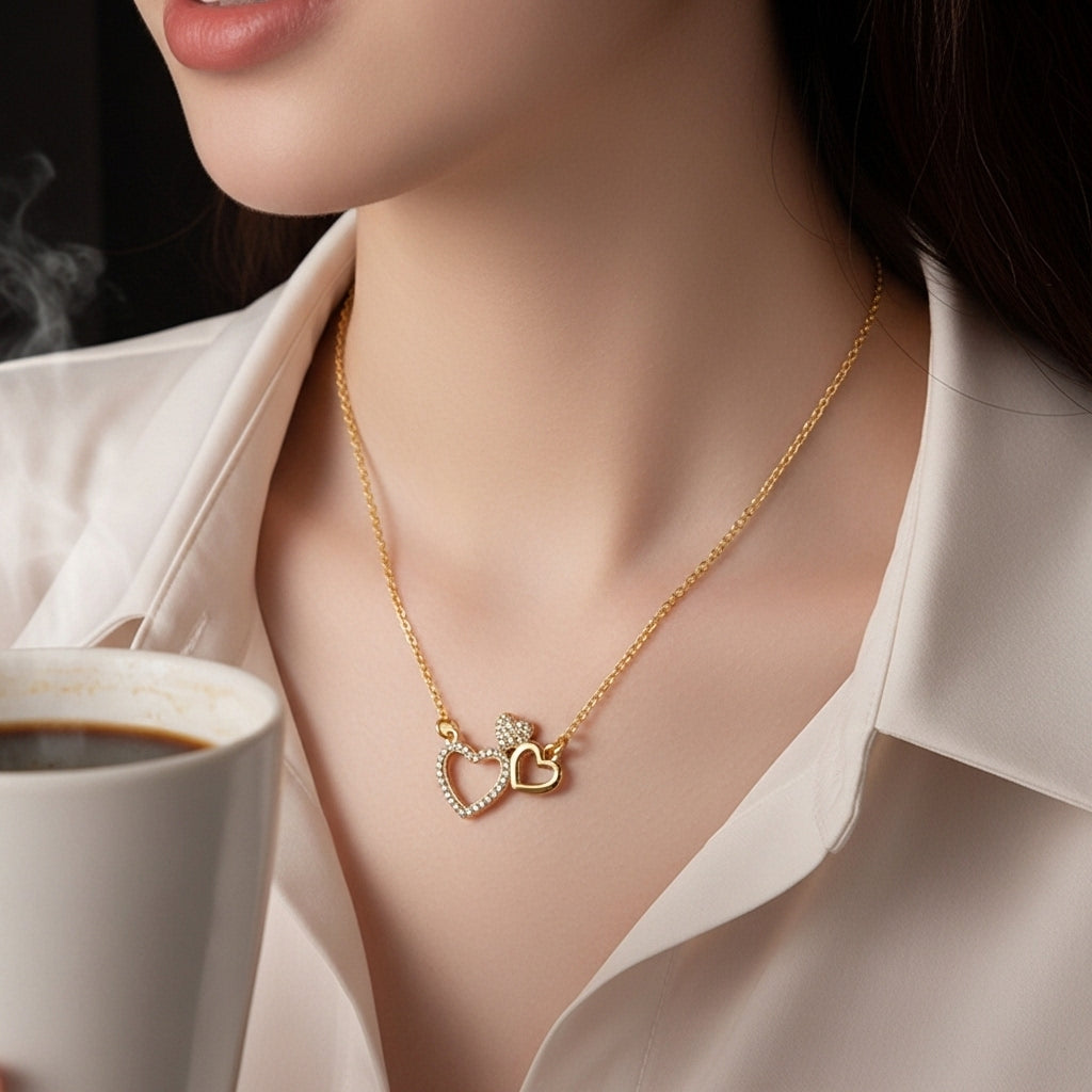 Triple Hearts Necklace
