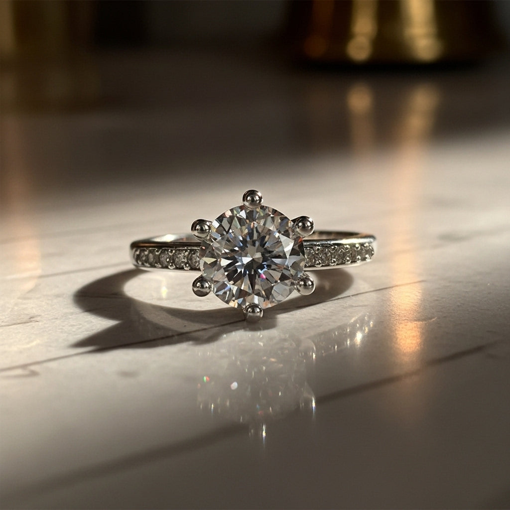 Classic Solitaire Engagement Ring