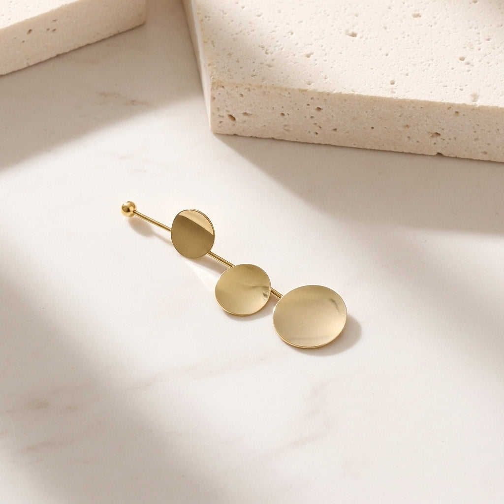 Crescent Moon Earring