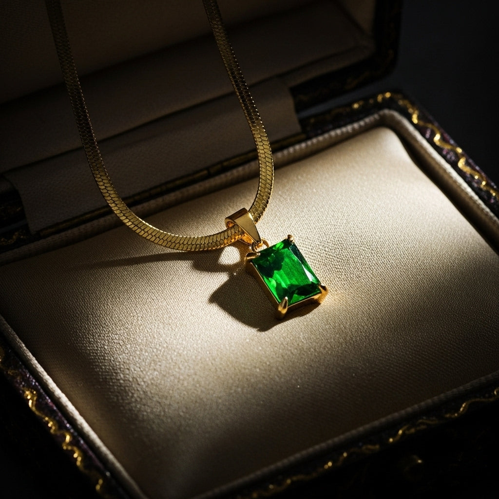Golden Snake Necklace