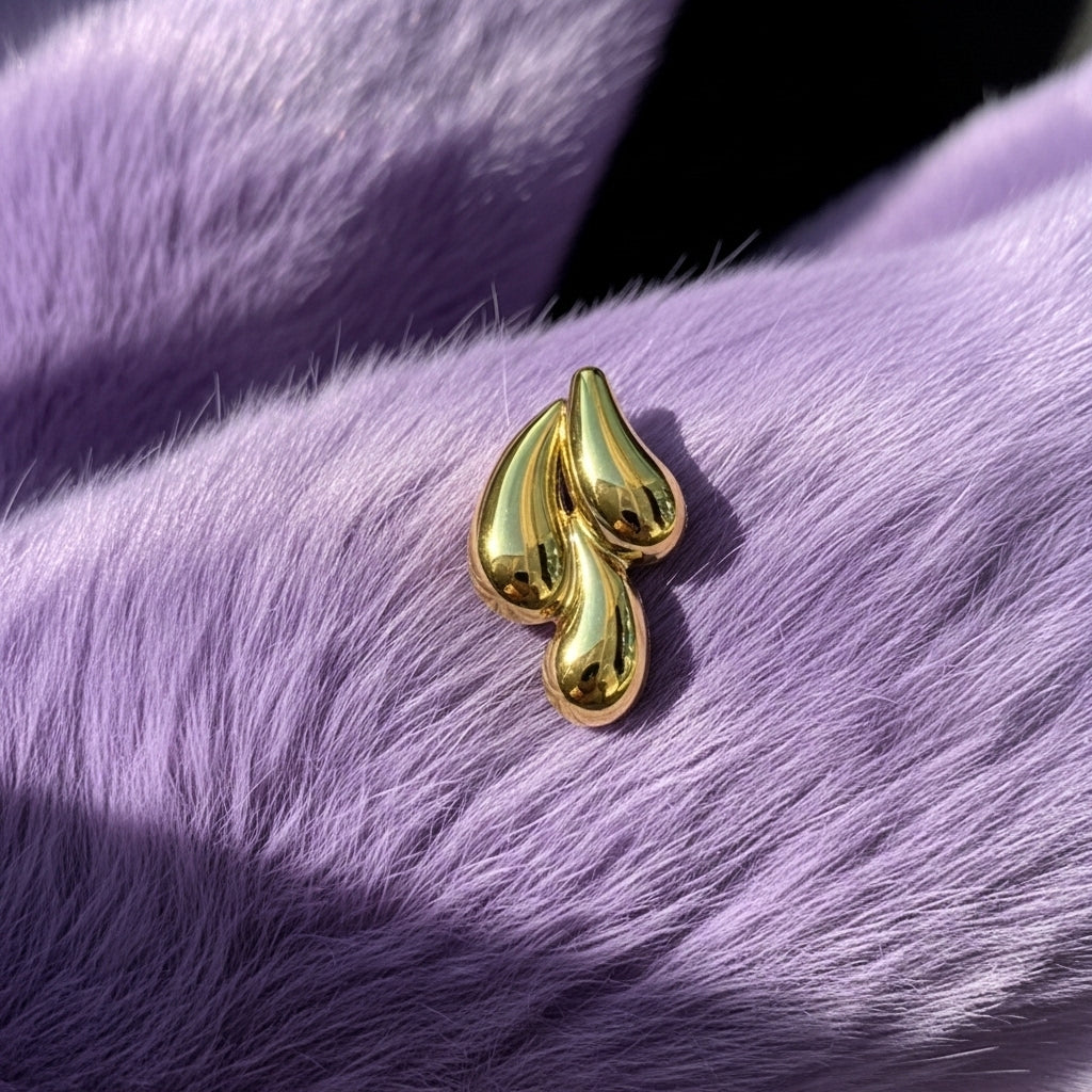 Golden Drops Earring