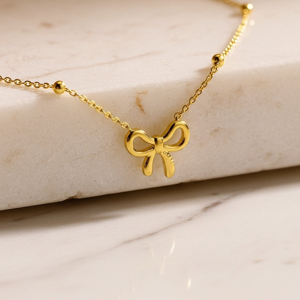 Bow Knot Necklace