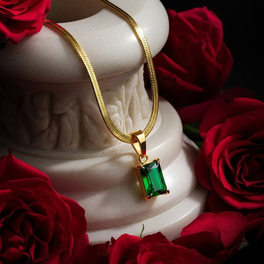 Golden Snake Necklace