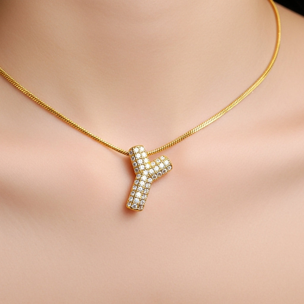 Y — Alphabet Necklace