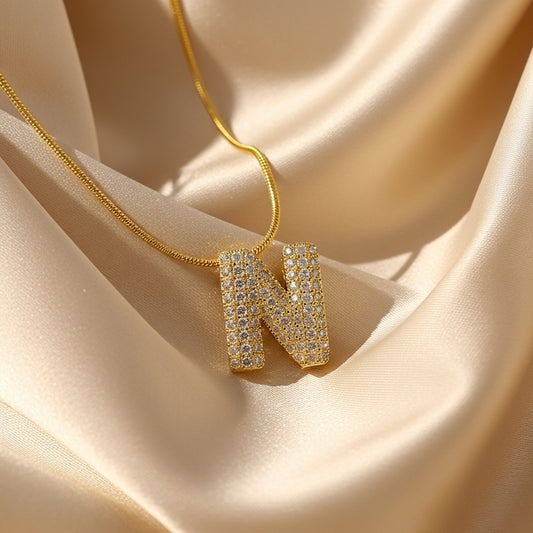 N — Alphabet Necklace