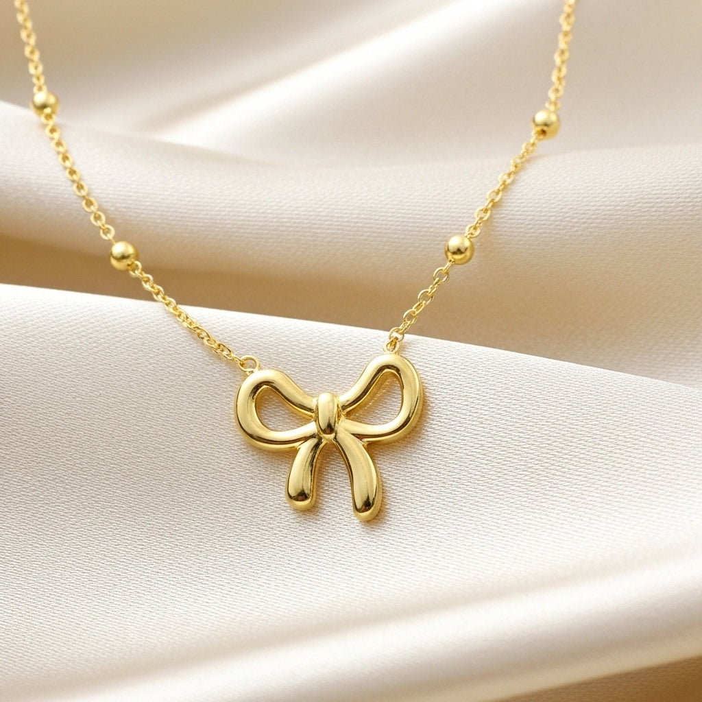 Bow Knot Necklace