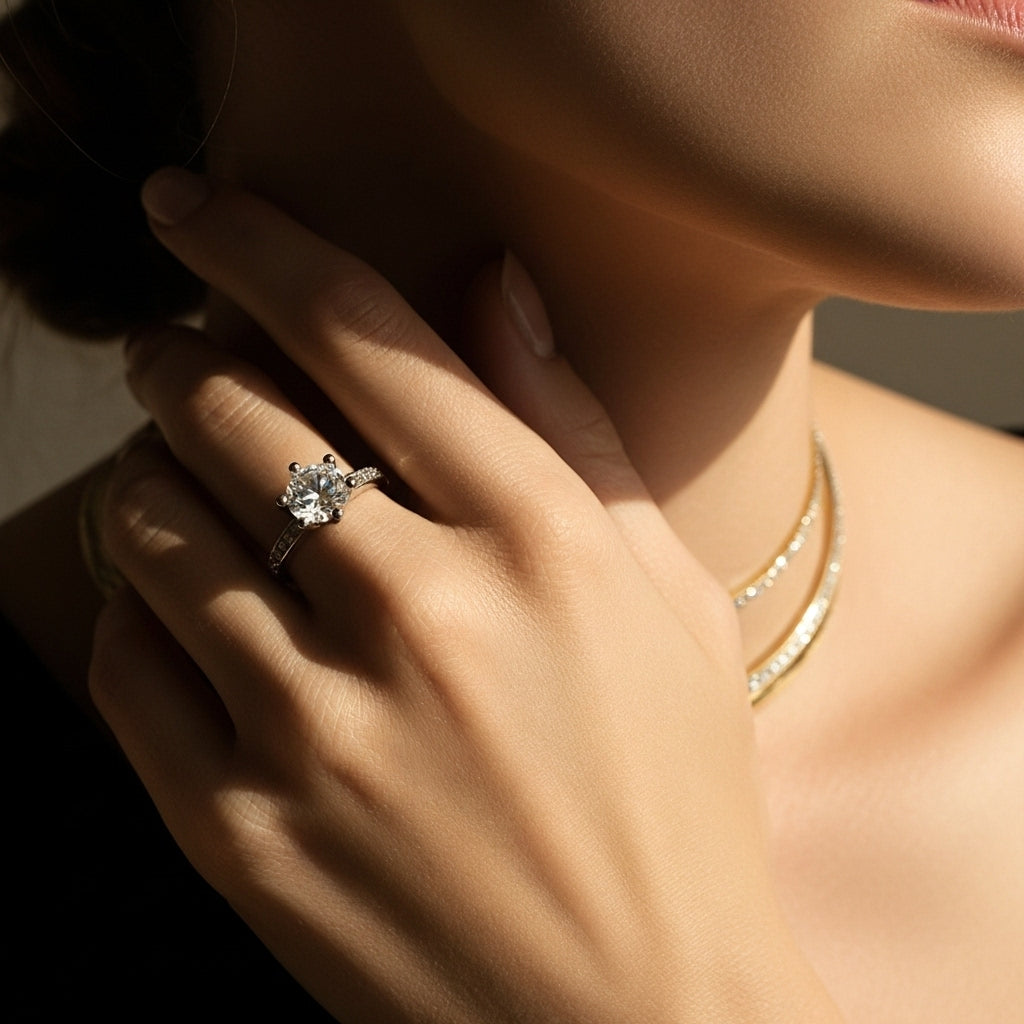 Classic Solitaire Engagement Ring