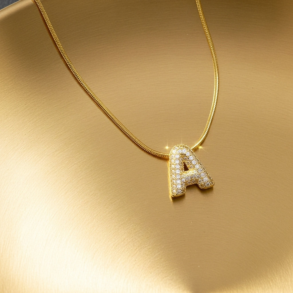 A — Alphabet Necklace
