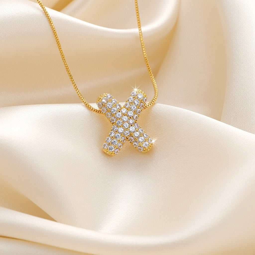 X — Alphabet Necklace