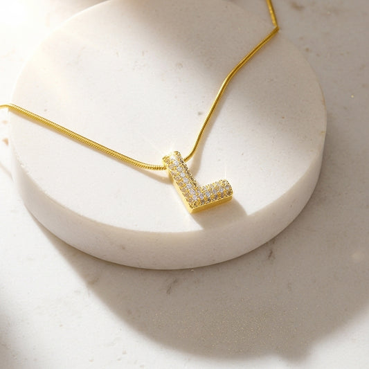 L — Alphabet Necklace