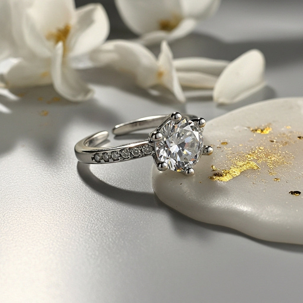 Classic Solitaire Engagement Ring