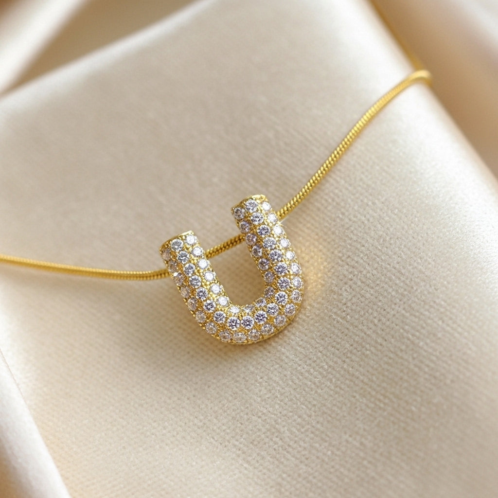U — Alphabet Necklace