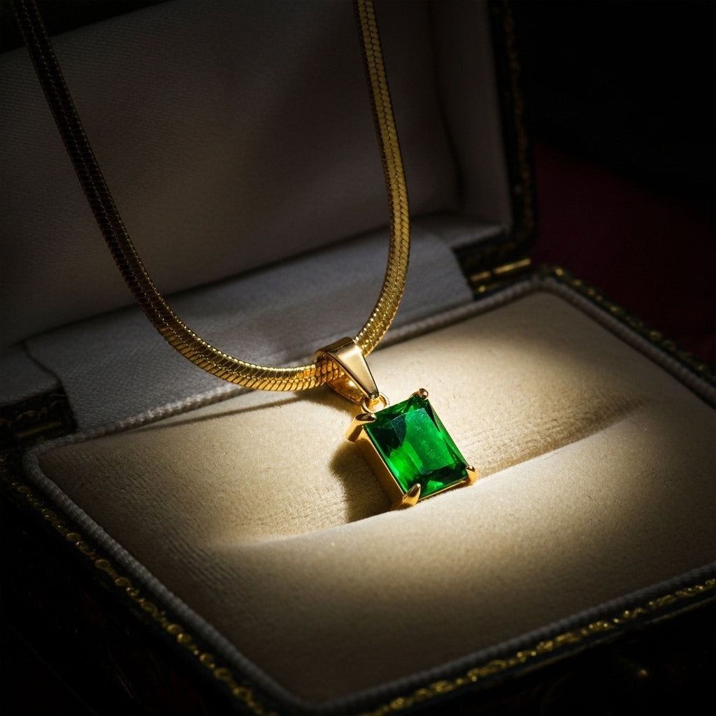 Golden Snake Necklace