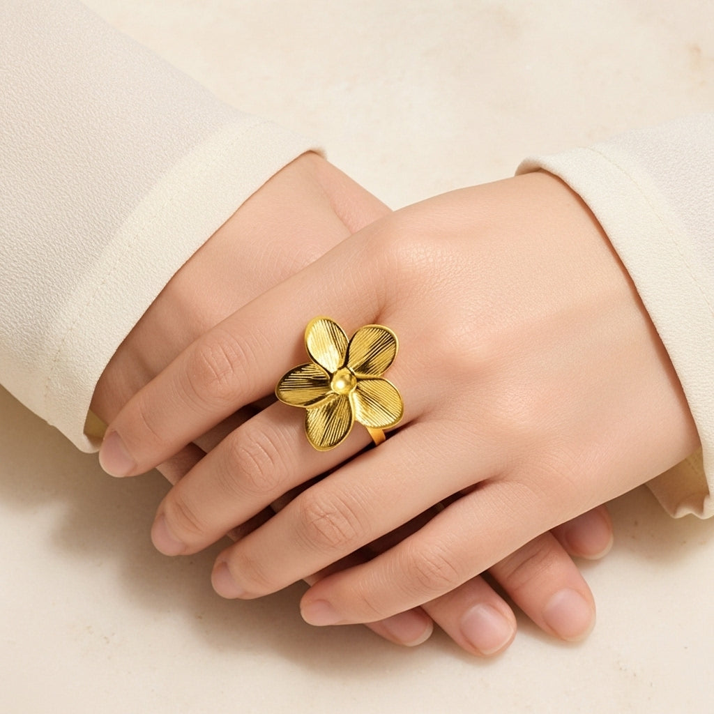 Flower Petal Ring
