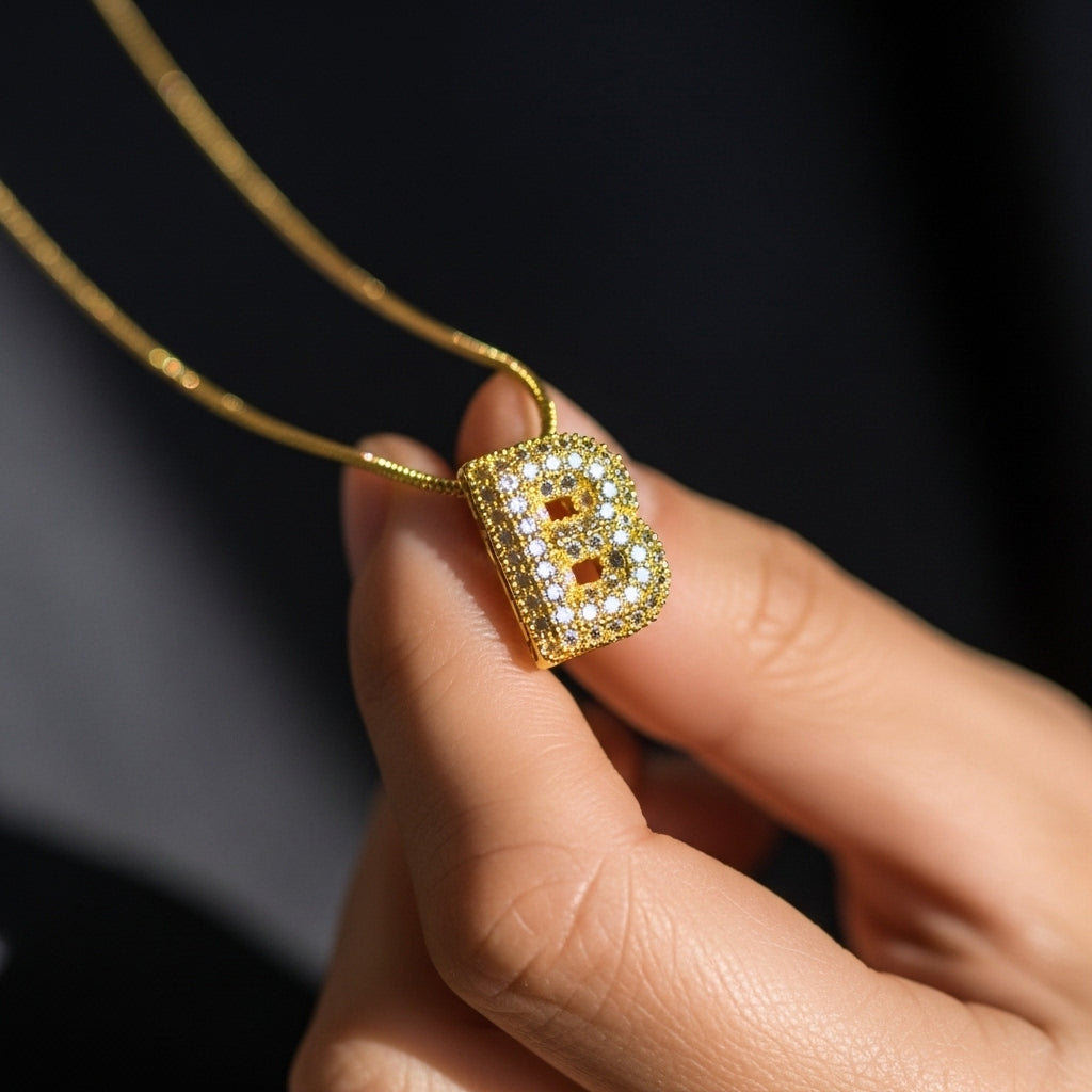 B — Alphabet Necklace