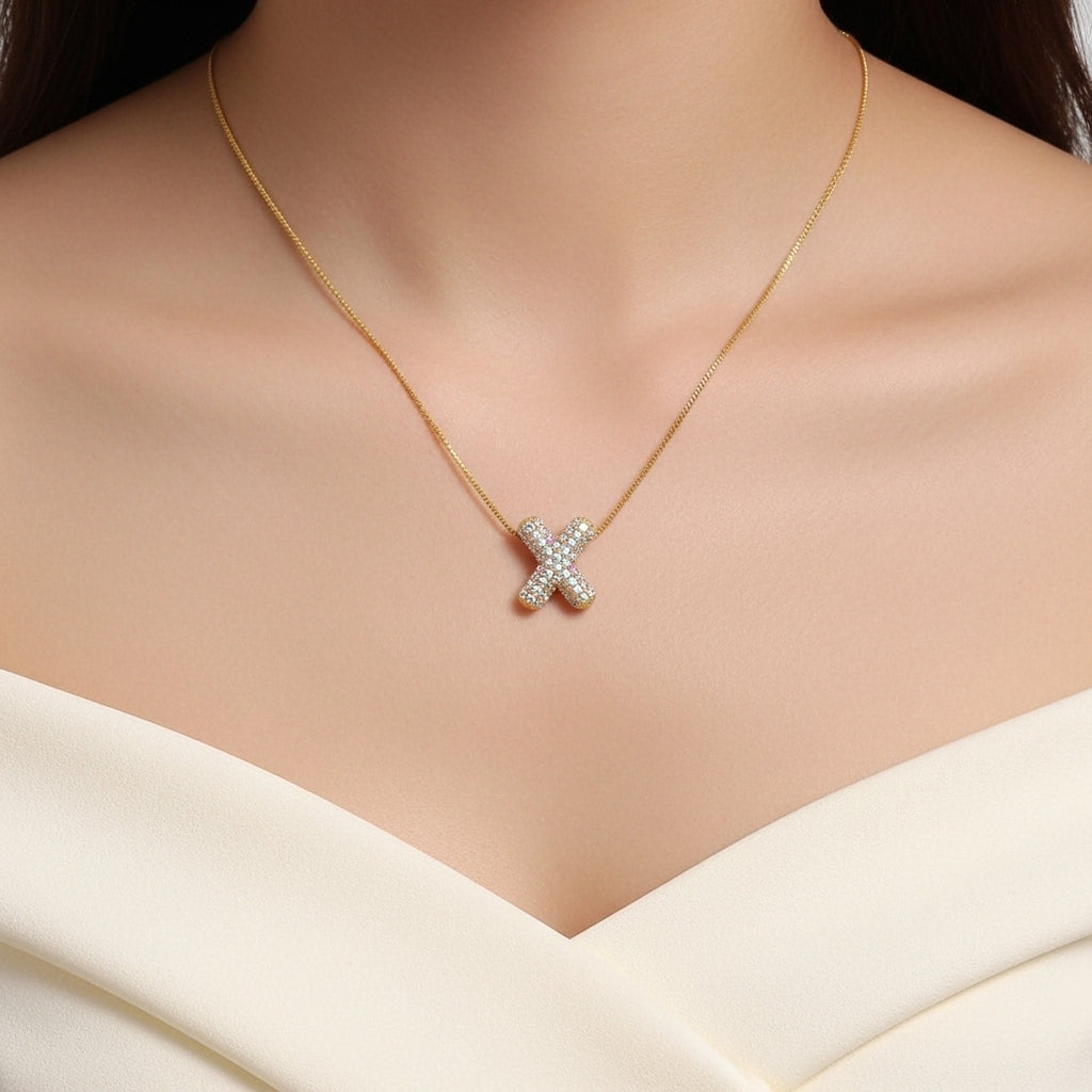 X — Alphabet Necklace