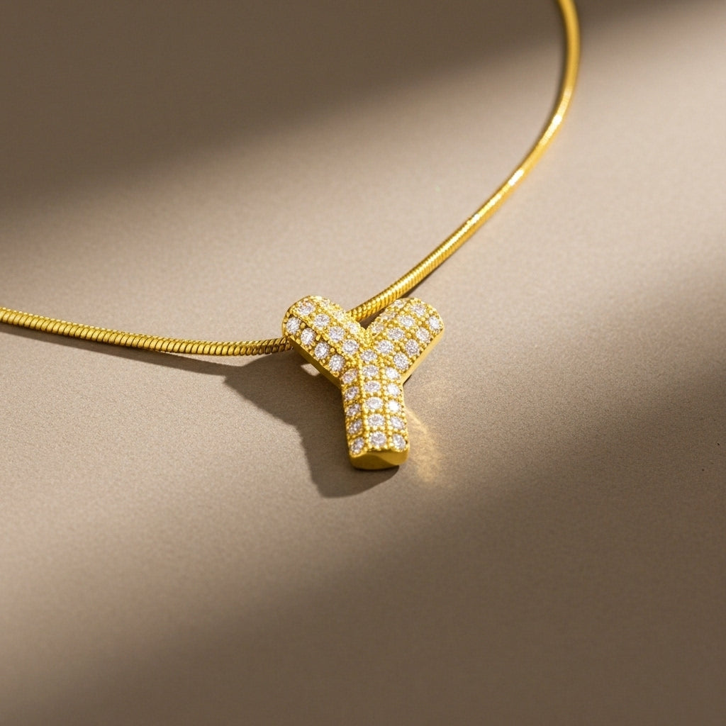 Y — Alphabet Necklace