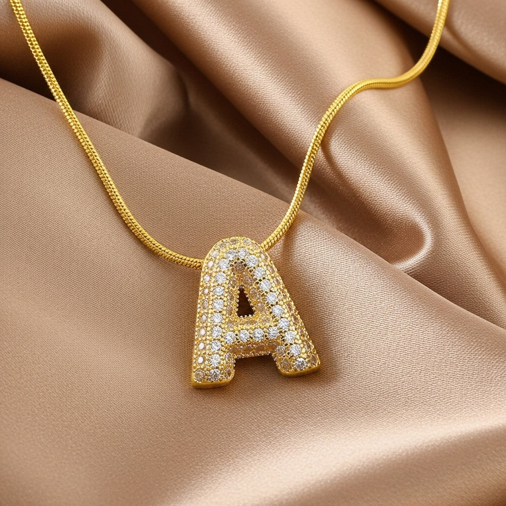 A — Alphabet Necklace