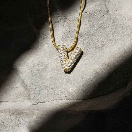 V — Alphabet Necklace