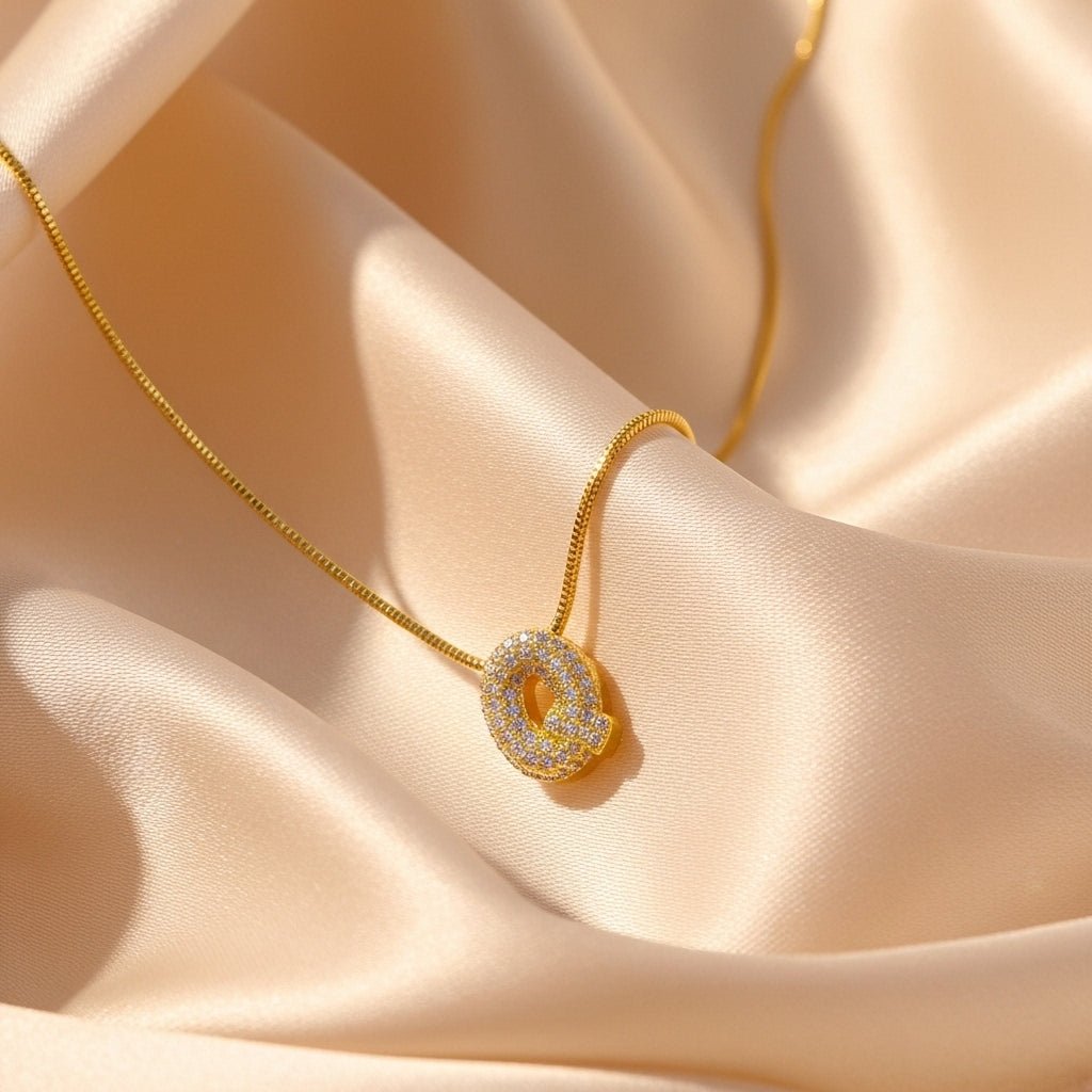 Q — Alphabet Necklace