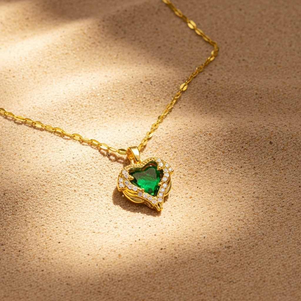 Embrald Heart Set