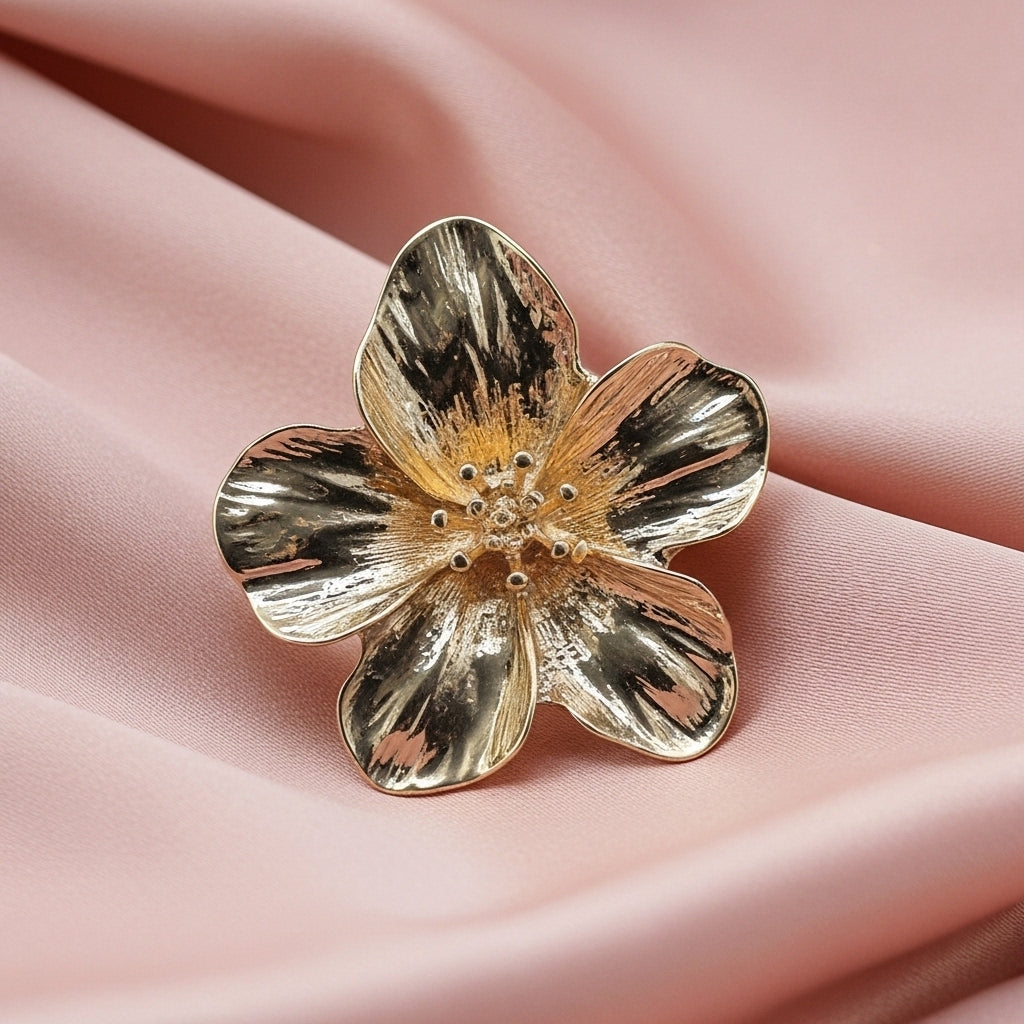 Golden Bloom Studs